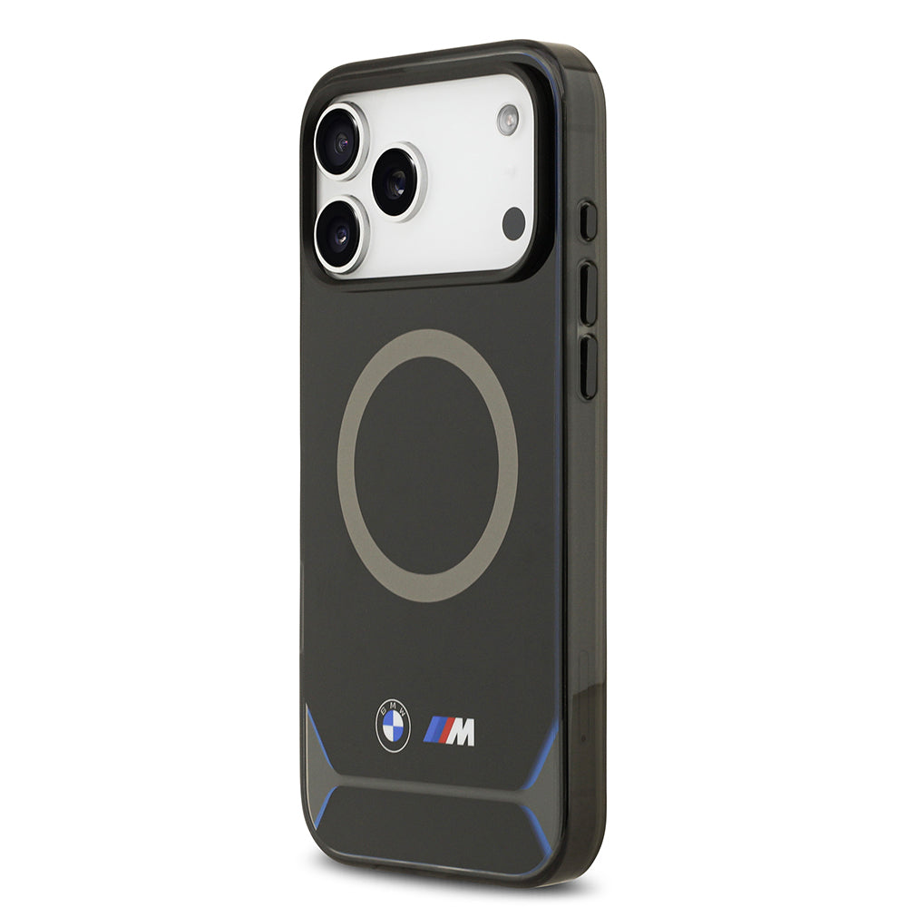 iPhone 17 Pro Max Kılıf BMW Orijinal Lisanslı M-safe Şarj Özellikli Metal Buton Tasarımlı IML Baskılı M Dizayn Kılıf