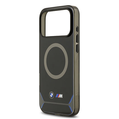 iPhone 17 Pro Max Kılıf BMW Orijinal Lisanslı M-safe Şarj Özellikli Metal Buton Tasarımlı IML Baskılı M Dizayn Kılıf