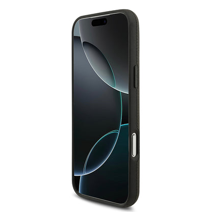 iPhone 17 Pro Max Kılıf BMW Orijinal Lisanslı M-safe Şarj Özellikli Metal Logolu Delikli M Dizayn Deri Kılıf