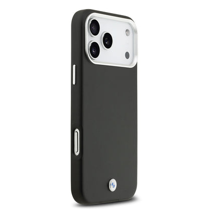 iPhone 17 Pro Max Kılıf BMW Orijinal Lisanslı M-safe Şarj Özellikli Metal Logolu Tam Kaplama Deri Kılıf