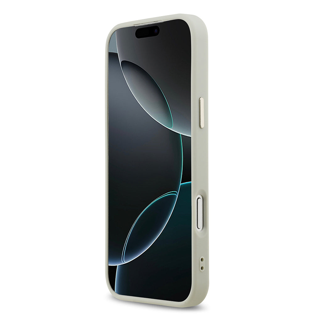 iPhone 17 Pro Max Kılıf DKNY Orjinal Lisanslı M-safe Şarj Özellikli 3D Yazılı Checkered Pattern Kılıf