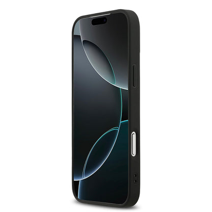iPhone 17 Pro Max Kılıf DKNY Orjinal Lisanslı M-safe Şarj Özellikli 3D Yazılı Grid Pattern Kılıf