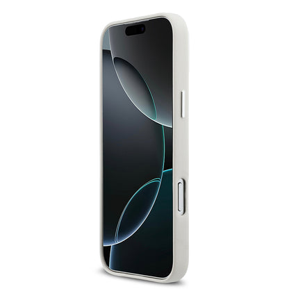 iPhone 17 Pro Max Kılıf DKNY Orjinal Lisanslı M-safe Şarj Özellikli PU Büyük Dikey Logolu Kılıf
