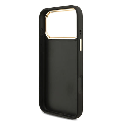 iPhone 17 Pro Max Kılıf Guess Orijinal Lisanslı 4G Büyük Metal Logolu Kalın Askılı Kılıf