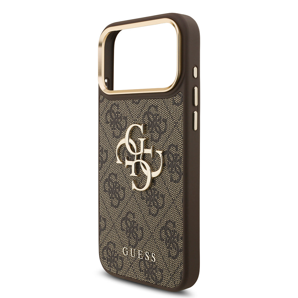 iPhone 17 Pro Max Kılıf Guess Orijinal Lisanslı 4G Büyük Metal Logolu Kalın Askılı Kılıf