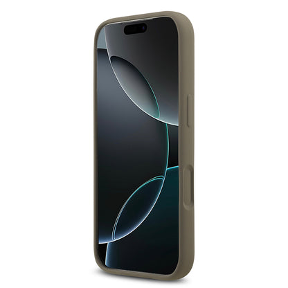 iPhone 17 Pro Max Kılıf Guess Orijinal Lisanslı Grained Yazı Logolu Kılıf