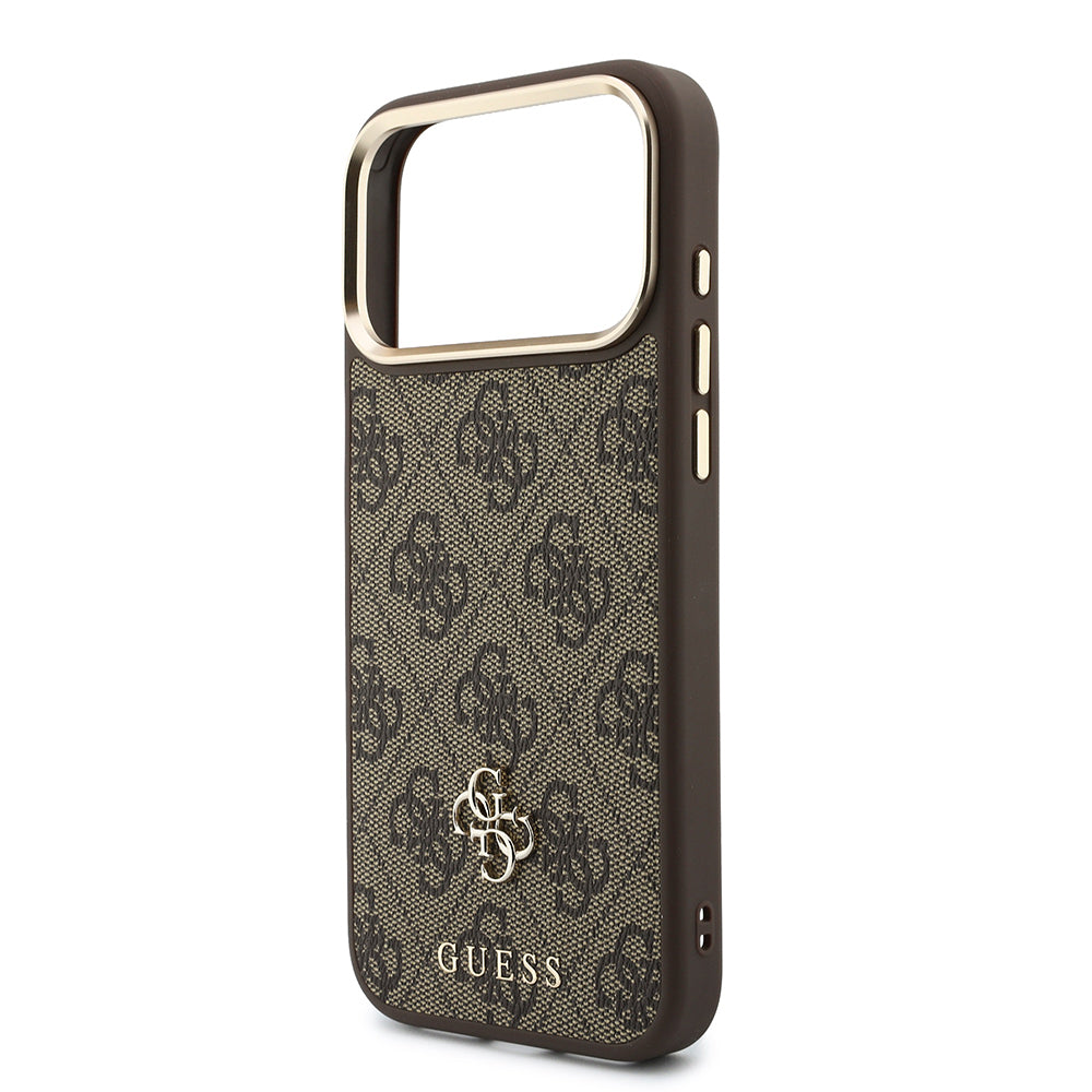 iPhone 17 Pro Max Kılıf Guess Orijinal Lisanslı M-safe Şarj Özellikli Askılı ve 4G Metal Logolu Kartlıklı Kılıf