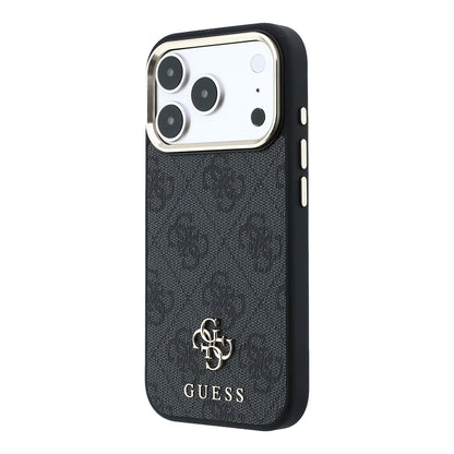 iPhone 17 Pro Max Kılıf Guess Orijinal Lisanslı M-safe Şarj Özellikli Small 4G Classic Logolu Kılıf
