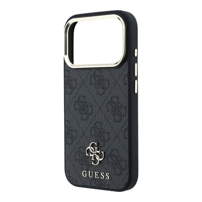 iPhone 17 Pro Max Kılıf Guess Orijinal Lisanslı M-safe Şarj Özellikli Small 4G Classic Logolu Kılıf