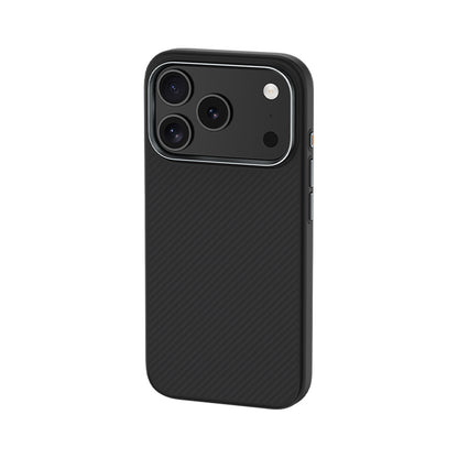 iPhone 17 Pro Max Kılıf Karbon Fiber M-safe Şarj Özellikli Benks Hybrid ArmorPro 600D Kevlar Kılıf