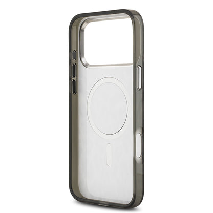 iPhone 17 Pro Max Kılıf Karl Lagerfeld Orijinal Lisanslı M-safe Şarj Özellikli IML Leopar Baskılı Kılıf