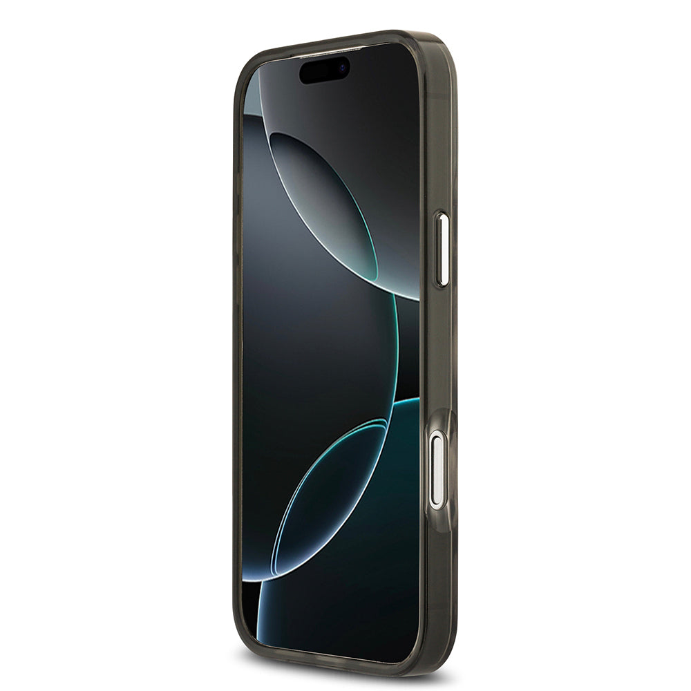 iPhone 17 Pro Max Kılıf Karl Lagerfeld Orijinal Lisanslı M-safe Şarj Özellikli IML Leopar Baskılı Kılıf