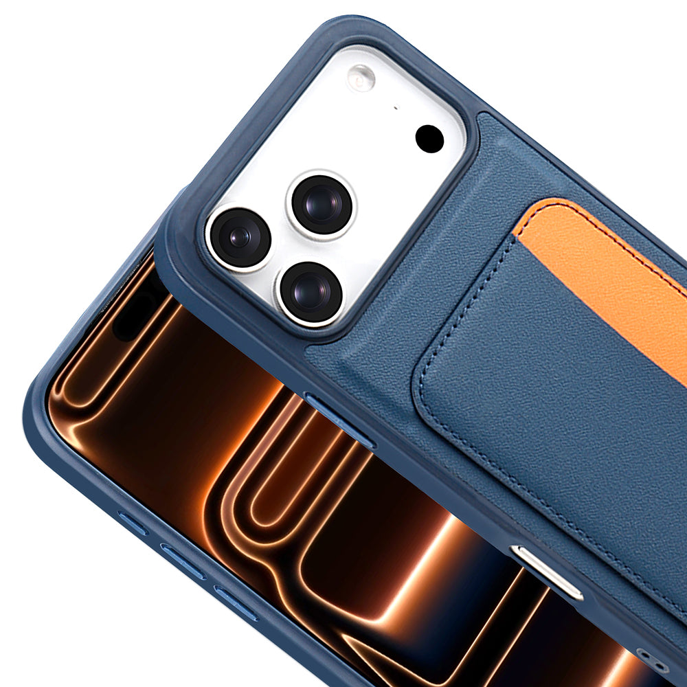 iPhone 17 Pro Max Kılıf Kartlıklı Zore X-Kart Silikon Kılıf