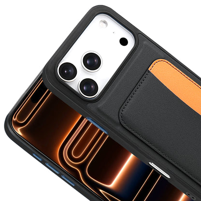 iPhone 17 Pro Max Kılıf Kartlıklı Zore X-Kart Silikon Kılıf