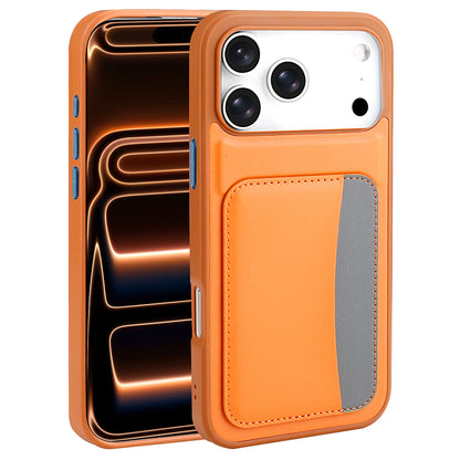 iPhone 17 Pro Max Kılıf Kartlıklı Zore X-Kart Silikon Kılıf