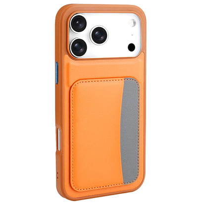 iPhone 17 Pro Max Kılıf Kartlıklı Zore X-Kart Silikon Kılıf