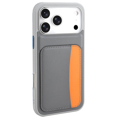 iPhone 17 Pro Max Kılıf Kartlıklı Zore X-Kart Silikon Kılıf