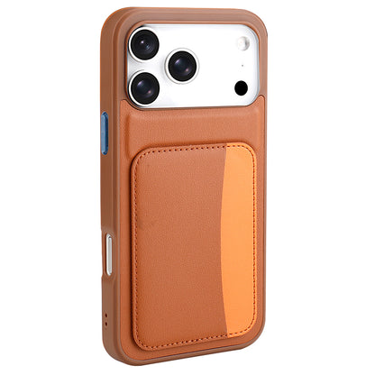 iPhone 17 Pro Max Kılıf Kartlıklı Zore X-Kart Silikon Kılıf