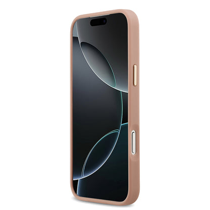 iPhone 17 Pro Max Kılıf Lacoste Orijinal Lisanslı M-safe Şarj Özellikli Champs Elysees PU Deri Tasarımlı Kılıf