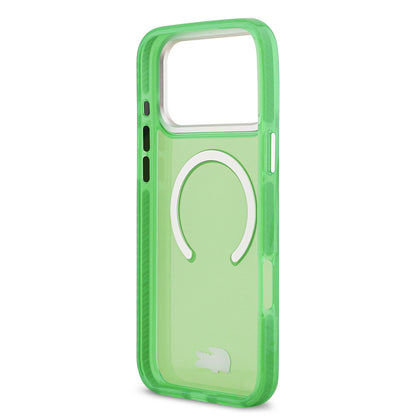 iPhone 17 Pro Max Kılıf Lacoste Orijinal Lisanslı M-safe Şarj Özellikli İkonik Timsah Logolu Buzlu Kılıf