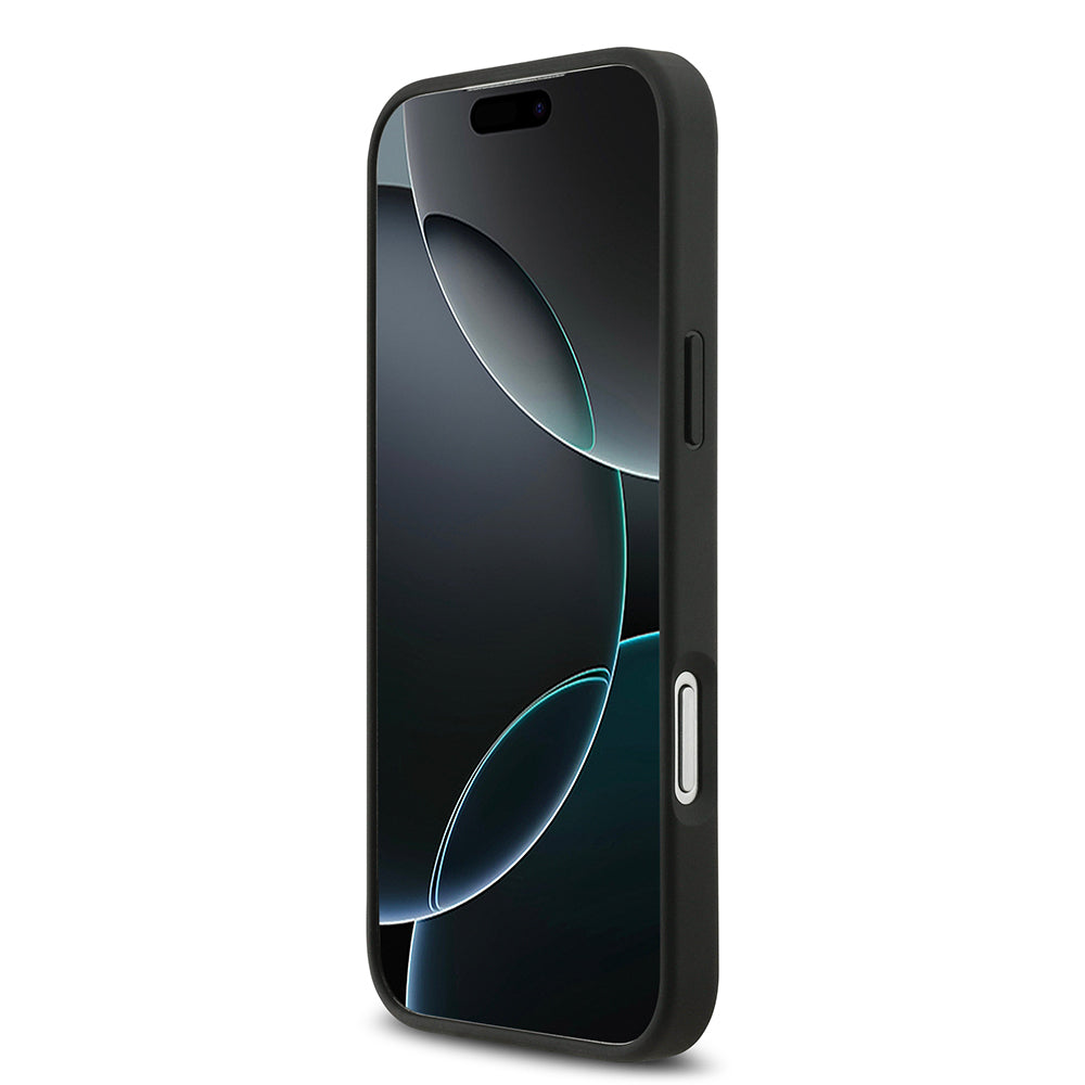 iPhone 17 Pro Max Kılıf Lacoste Orijinal Lisanslı M-safe Şarj Özellikli PU Pike Desenli Metal Logolu Kılıf