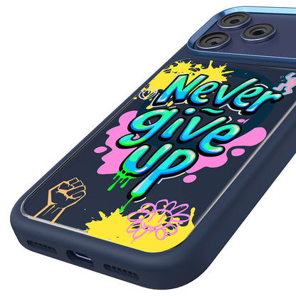 iPhone 17 Pro Max Kılıf M-safe Şarj Özellikli 3D Baskılı Tasarım Mutural Graffiti Serisi Kılıf