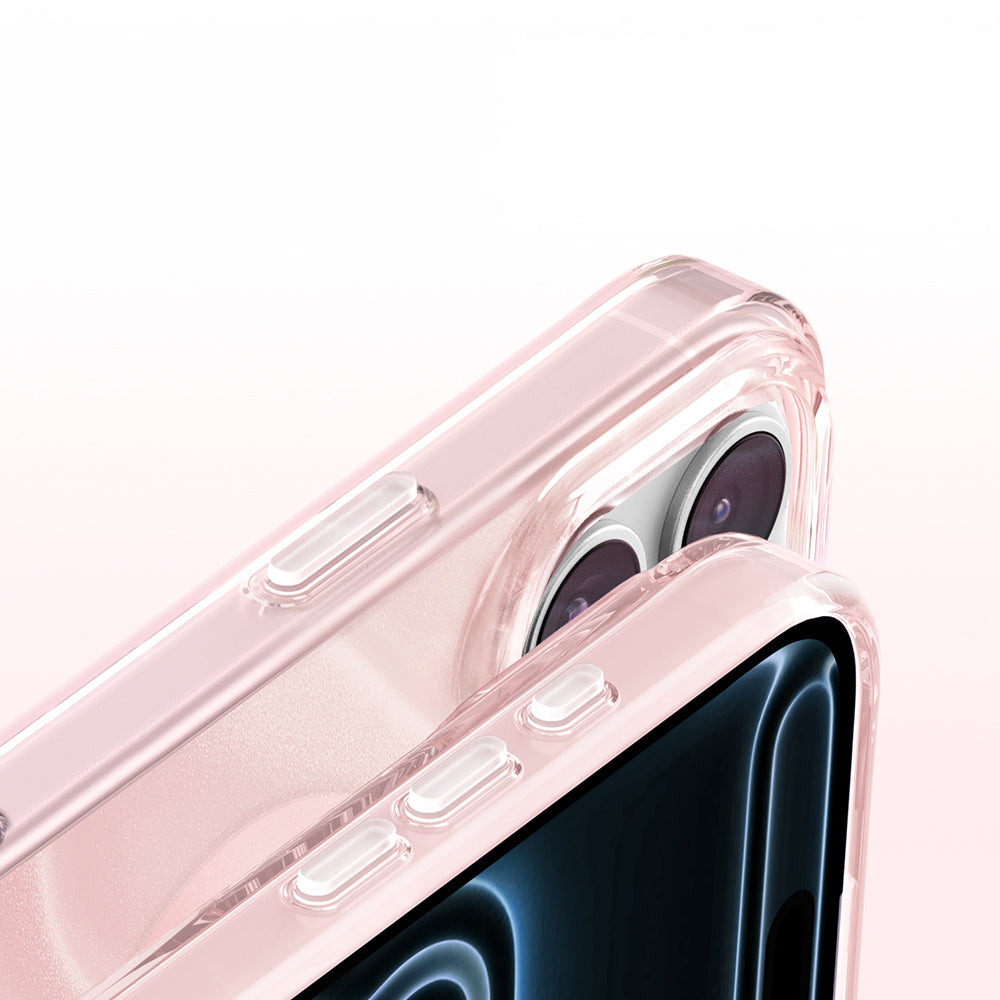 iPhone 17 Pro Max Kılıf M-Safe Şarj Özellikli Orijinal Swarovski Taşlı Zore Paris Rovix Sert PC Kılıf