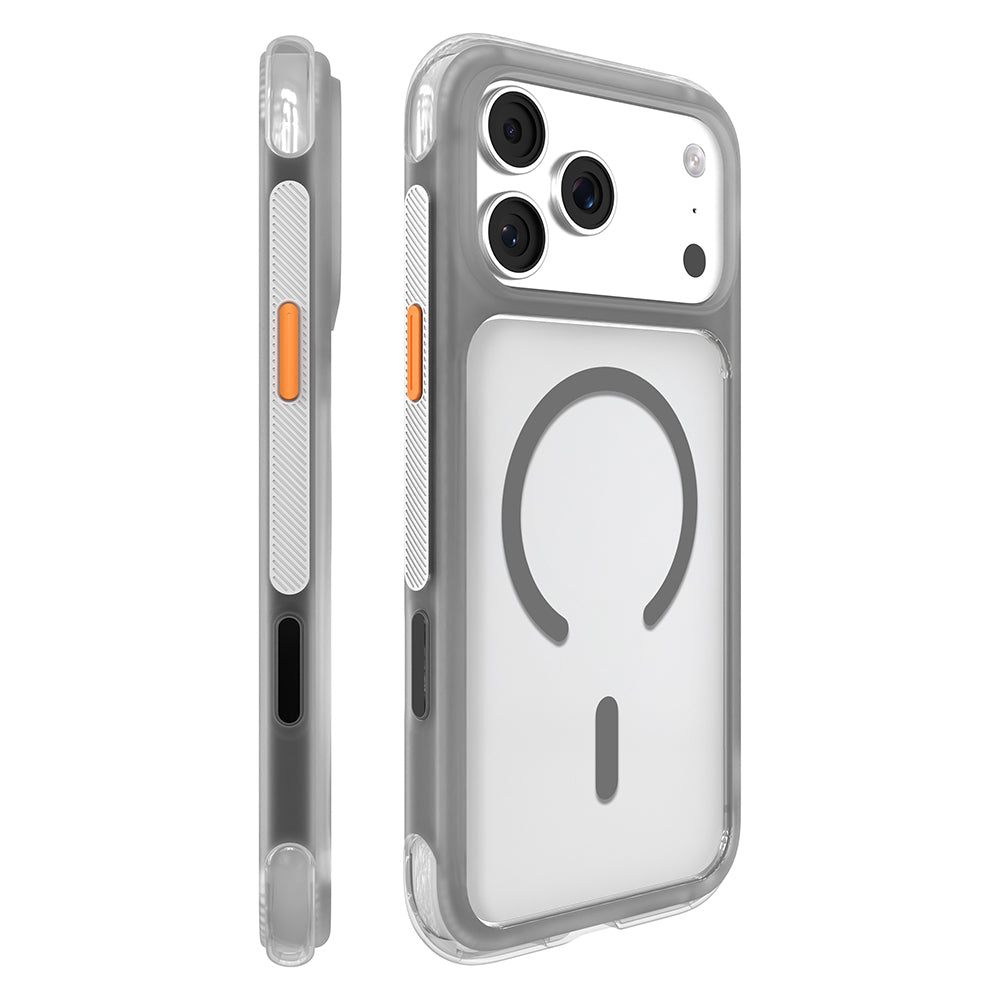 iPhone 17 Pro Max Kılıf M-safe Şarj Özellikli Airbag Tasarımlı Mutural Air Shield Serisi Kılıf