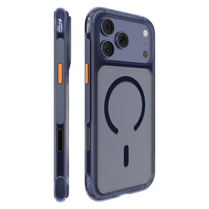 iPhone 17 Pro Max Kılıf M-safe Şarj Özellikli Airbag Tasarımlı Mutural Air Shield Serisi Kılıf