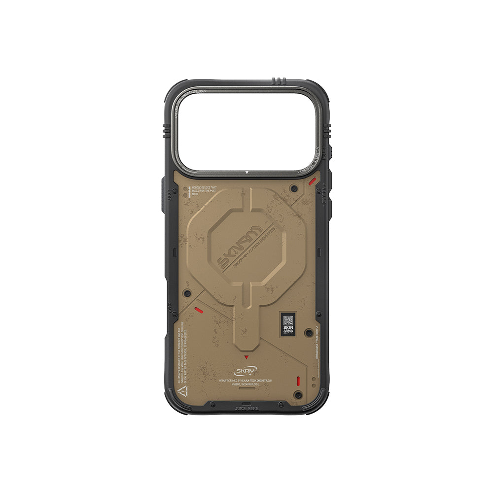iPhone 17 Pro Max Kılıf M-Safe Şarj Özellikli Airbag Tasarımlı Skinarma Vigor Kılıf