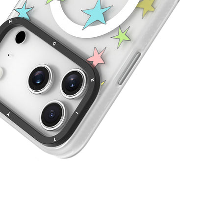 iPhone 17 Pro Max Kılıf M-Safe Şarj Özellikli Airbagli Çift Katmanlı Youngkit Sweathart Serisi Kılıf