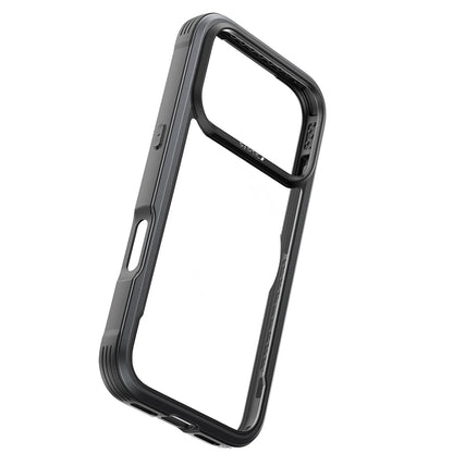 iPhone 17 Pro Max Kılıf M-safe Şarj Özellikli Airbagli Raptic Shield Serisi Şeffaf Arka Yüzey Kılıf