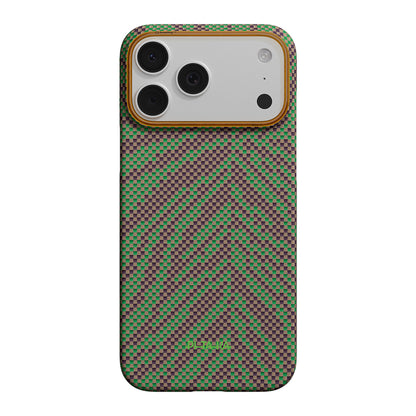 iPhone 17 Pro Max Kılıf M-safe Şarj Özellikli Aramid Fiber Pitaka Breath of Veins Serisi Kılıf
