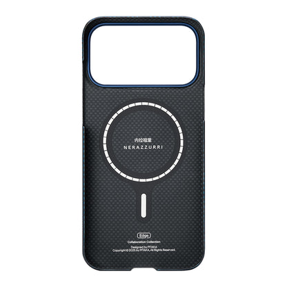 iPhone 17 Pro Max Kılıf M-safe Şarj Özellikli Aramid Fiber Pitaka İnternazionale Milano Serisi Kılıf