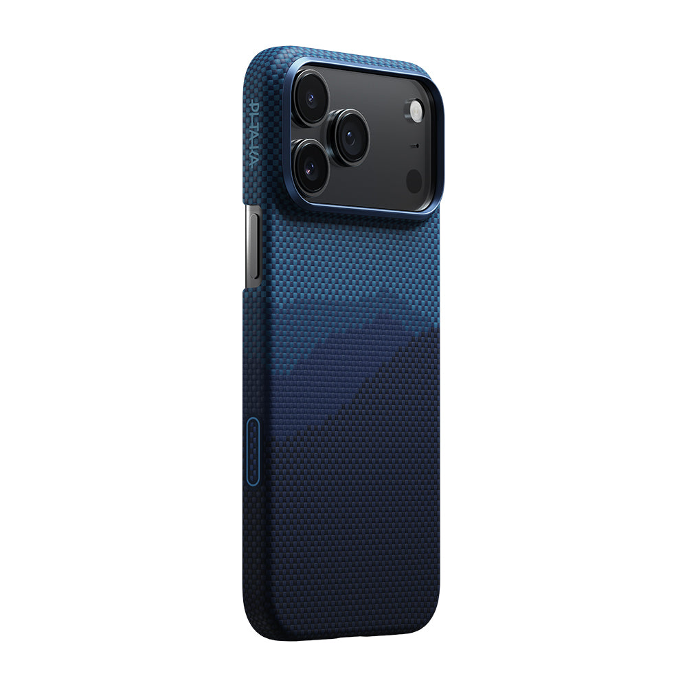 iPhone 17 Pro Max Kılıf M-safe Şarj Özellikli Aramid Fiber Pitaka Tactile Woven Starpeak Serisi Over The Horizon Kılıf