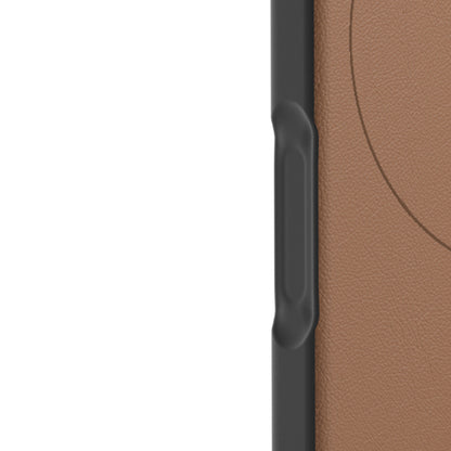 iPhone 17 Pro Max Kılıf M-safe Şarj Özellikli Basit Mat Deri Desenli Youngkit Tech Fashion Serisi Kılıf