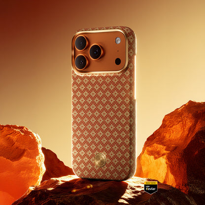 iPhone 17 Pro Max Kılıf M-Safe Şarj Özellikli Benks ArmorAir ArmorGrid Serisi Kevlar Kılıf