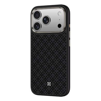 iPhone 17 Pro Max Kılıf M-Safe Şarj Özellikli Benks ArmorPro ArmorGrid Serisi Kevlar Kılıf