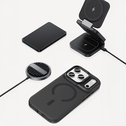 iPhone 17 Pro Max Kılıf M-Safe Şarj Özellikli Benks C-Magnet Lucid Armor Kılıf