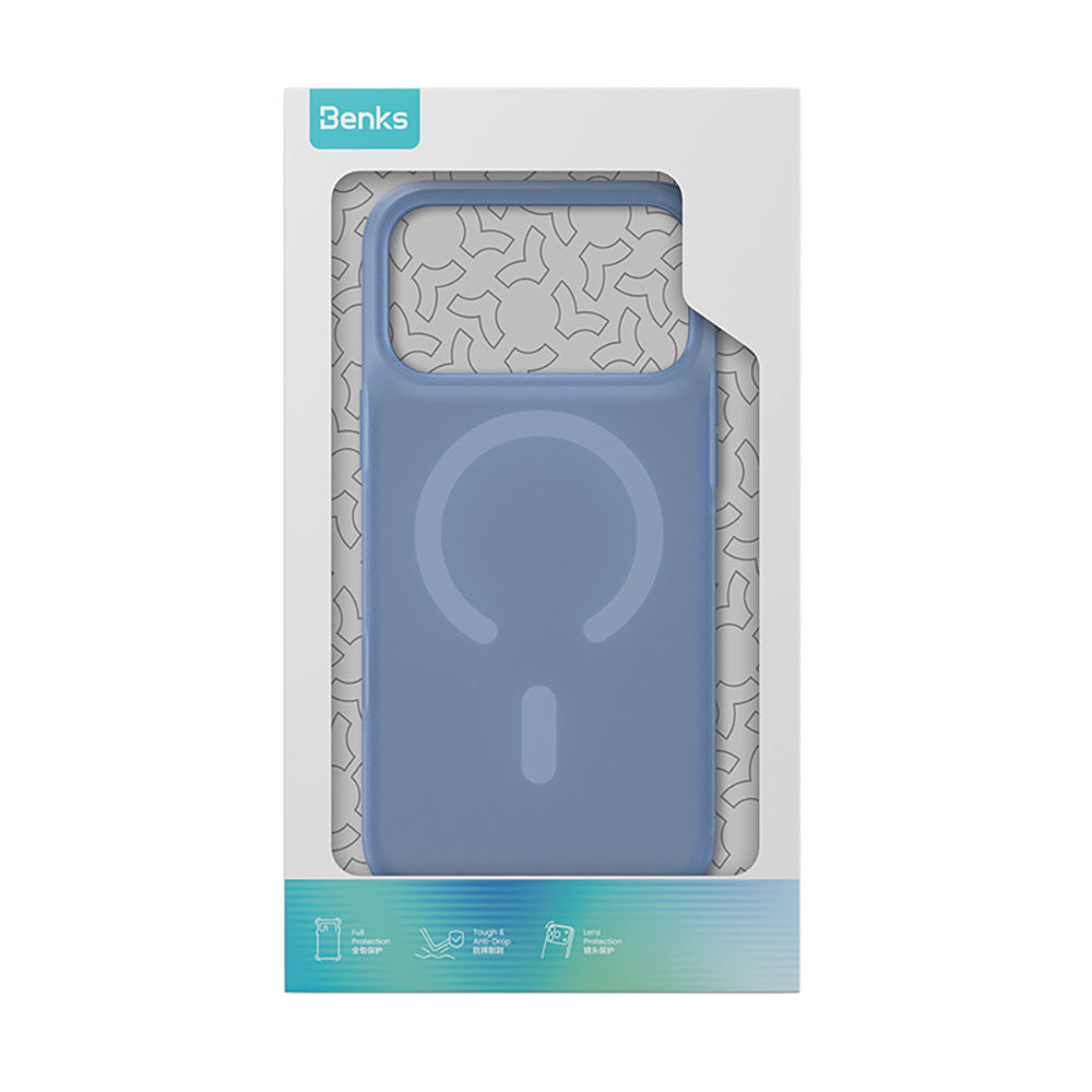 iPhone 17 Pro Max Kılıf M-Safe Şarj Özellikli Benks C-Magnet Lucid ArmorPro Kılıf