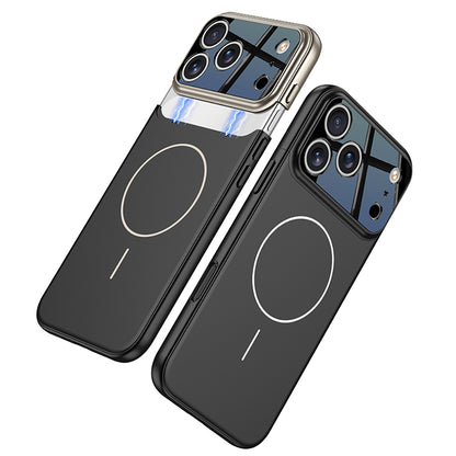 iPhone 17 Pro Max Kılıf M-safe Şarj Özellikli Çift Parçalı Zore Napoli Kılıf