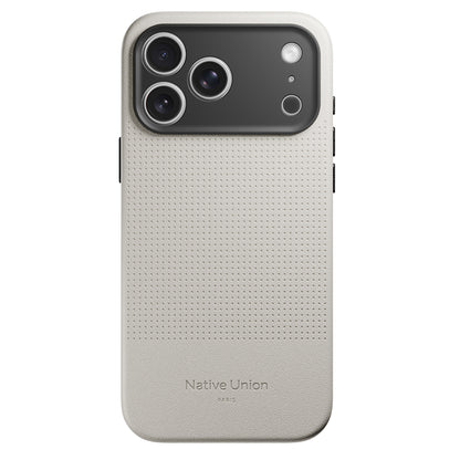 iPhone 17 Pro Max Kılıf M-safe Şarj Özellikli Deri Dokulu Native Union 2025 Active Serisi Kılıf