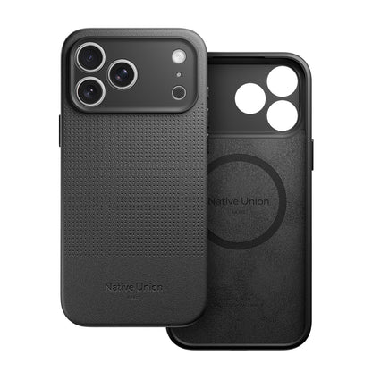 iPhone 17 Pro Max Kılıf M-safe Şarj Özellikli Deri Dokulu Native Union 2025 Active Serisi Kılıf