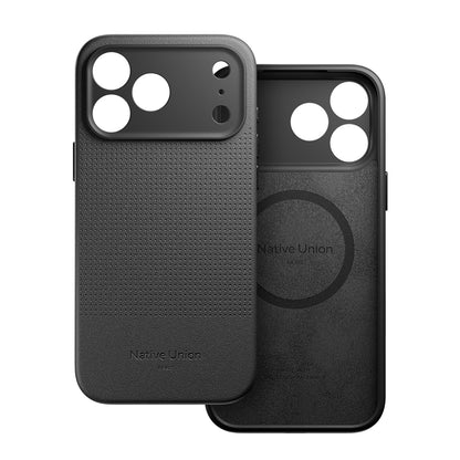 iPhone 17 Pro Max Kılıf M-safe Şarj Özellikli Deri Dokulu Native Union 2025 Active Serisi Kılıf