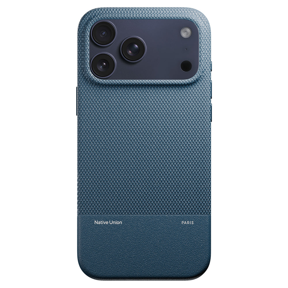 iPhone 17 Pro Max Kılıf M-safe Şarj Özellikli Deri Dokulu Native Union RE Classic Serisi Kılıf