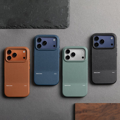 iPhone 17 Pro Max Kılıf M-safe Şarj Özellikli Deri Dokulu Native Union RE Classic Serisi Kılıf