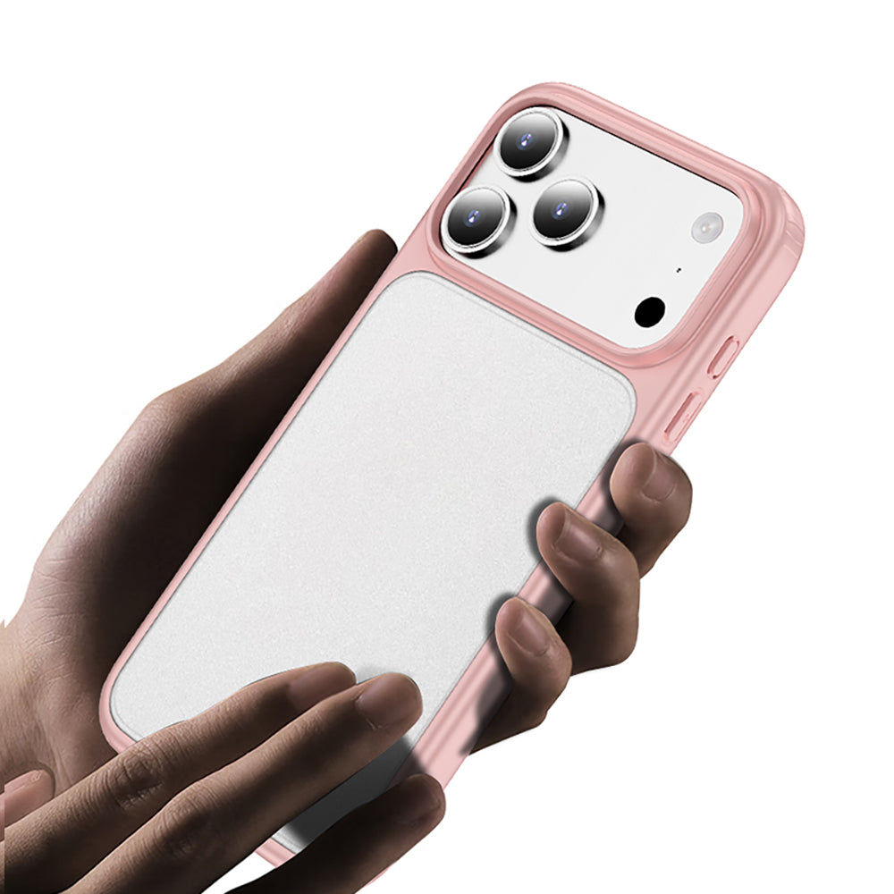 iPhone 17 Pro Max Kılıf M-safe Şarj Özellikli Mat Arka Yüzey Wlons Lola Kılıf