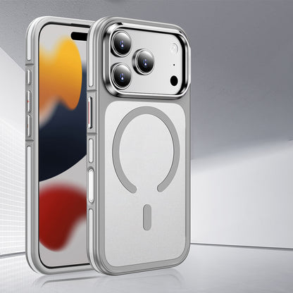 iPhone 17 Pro Max Kılıf M-safe Şarj Özellikli Mat Görünümlü Wlons Vevo Kılıf