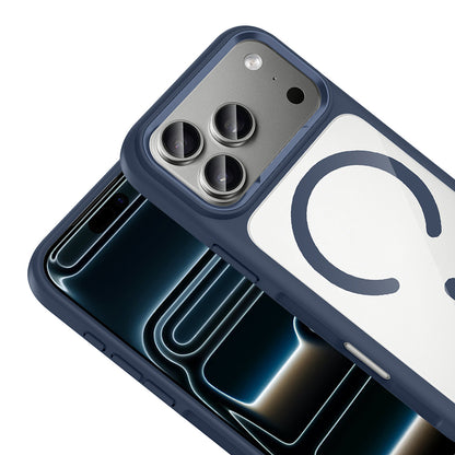 iPhone 17 Pro Max Kılıf M-Safe Şarj Özellikli Metal Kamera Çerçeveli Zore Tiko Kılıf