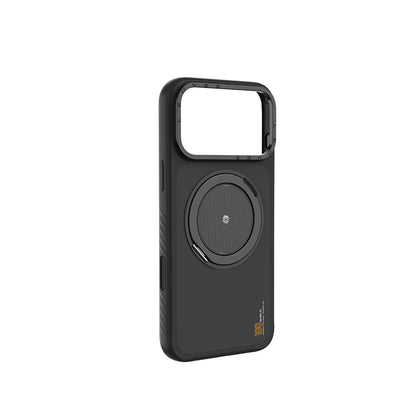 iPhone 17 Pro Max Kılıf M-safe Şarj Özellikli Metal Standlı Lenyes CK225 Kılıf